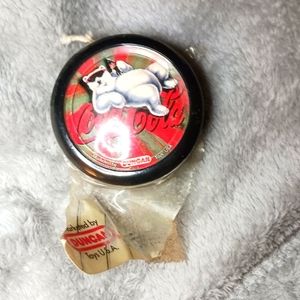 Vintage Duncan Coca-Cola Yo-Yo Polar Bear Drinking Coke 1997